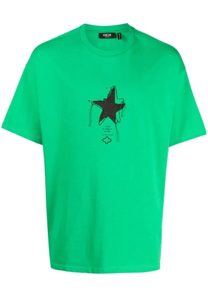 FIVE CM star-print T-shirt - Green