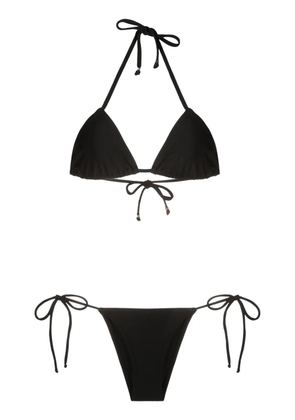 Amir Slama triangle-cup bikini - Black