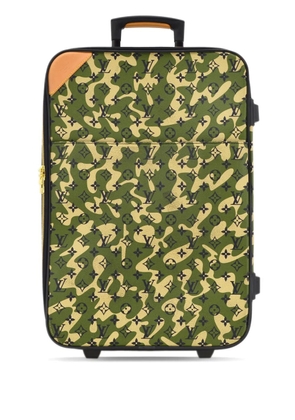 Louis Vuitton Pre-Owned x Takashi Murakami 2008 Pegase 60 suitcase - Green