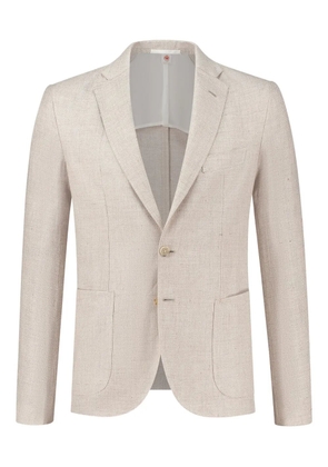 Luigi Borrelli single-breasted blazer - Neutrals