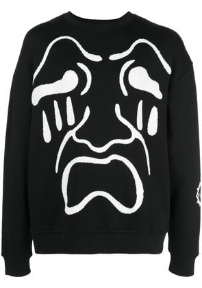 Haculla Scream sweatshirt - Black
