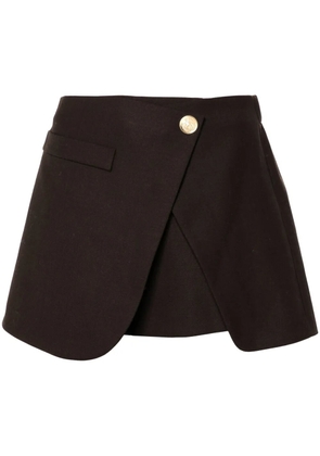 Maje draped skort - Brown