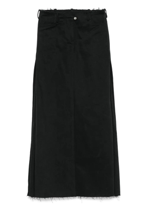 Sinead O'Dwyer Fold maxi skirt - Black