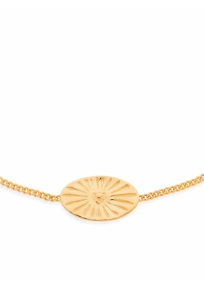 Monica Vinader Talisman-heart bracelet - Gold