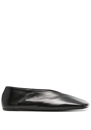 Jil Sander Tripon ballerina shoes - Black