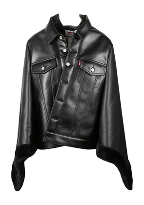 Junya Watanabe x Levi's button-fastening jacket - Black