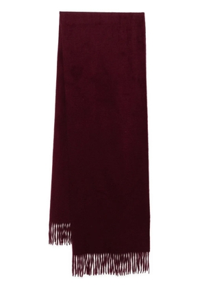 N.Peal woven shawl - Red