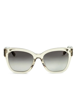 Linda Farrow square-frame sunglasses - White