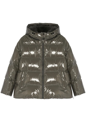 Yves Salomon duck-down padded jacket - Grey