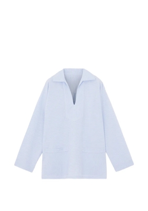 Fortela striped pocket shirt - Blue