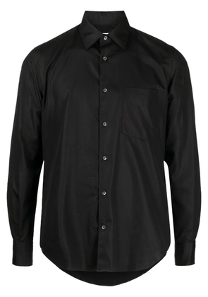 ASPESI slim-cut cotton shirt - Black