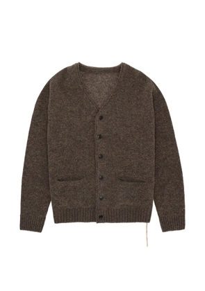 Fortela Edmund buttoned cardigan - Brown