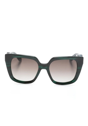 Aspinal Of London Liane square-frame sunglasses - Green