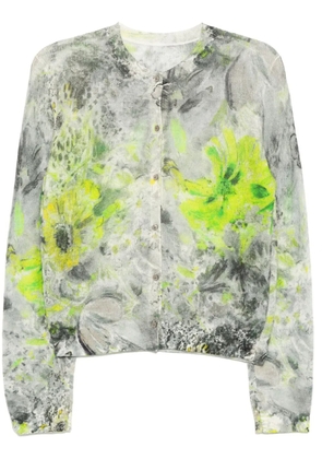 JNBY jacquard cardigan - Green