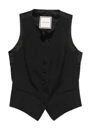 Tagliatore Giselle waistcoat - Black
