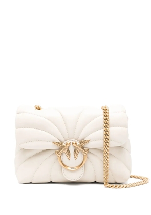 PINKO mini Love Puff cross body bag - White