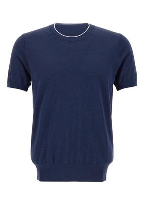 Kangra knitted T-shirt - Blue