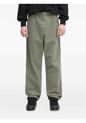 Carhartt WIP logo-patch cargo trousers - Green