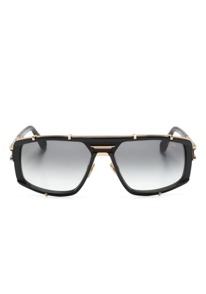 Cazal Mod 8046 shield-frame sunglasses - Black