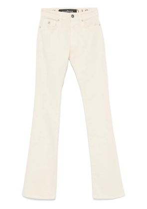 John Richmond high-rise flared jeans - Neutrals
