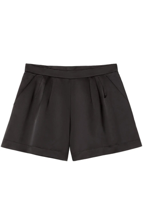 AZ FACTORY Helleborus high-waist shorts - Black