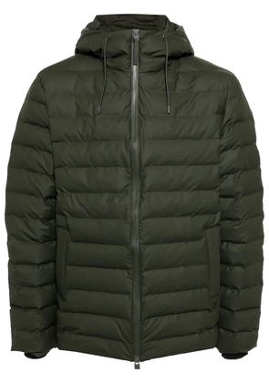 Rains Lohka hooded puffer jacket - Green