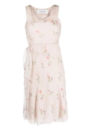 Valentino Garavani Pre-Owned 2000s floral print silk dress - Pink