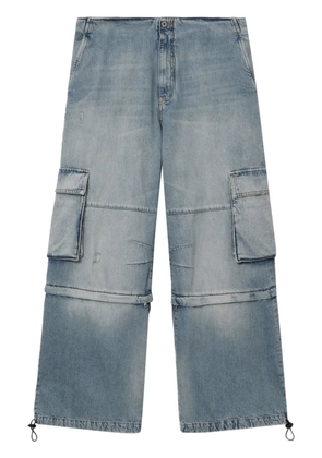 We11done cargo jeans - Blue