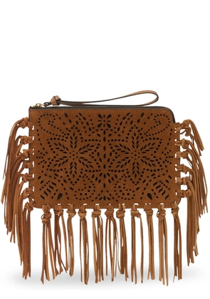 ISABEL MARANT Flat clutch bag - Brown