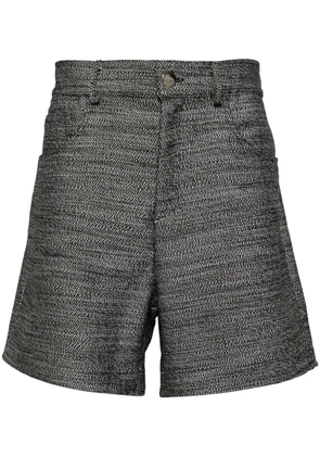 Ernest W. Baker five-pocket tailored shorts - Black