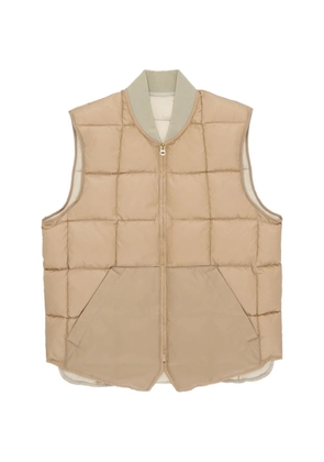 Fortela Vest1 padded zip-up gilet - Neutrals