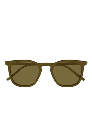 Saint Laurent 623 square-frame sunglasses - Brown