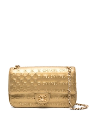 CHANEL Pre-Owned 2.55 Signature Paris-Dallas shoulder bag - Gold