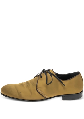 Dolce & Gabbana Pre-Owned leather lace-up shoes - Brown