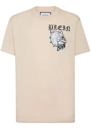Philipp Plein Bulldogs cotton T-shirt - Neutrals