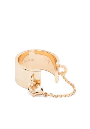 Eddie Borgo Safety Chain ring - Gold