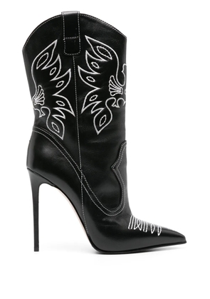 Le Silla Eva 120mm cowboy boots - Black