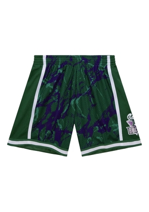 Mitchell & Ness Milwaukee Bucks 2000 Team Marble Swingman shorts - Green