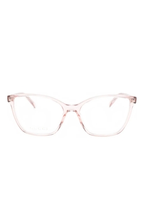 Gucci Eyewear geometric glasses - Pink