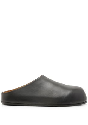 Marsèll Grande leather mules - Black