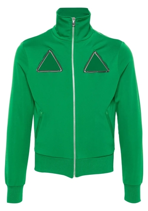 Coperni Triangle cut-out track jacket - Green