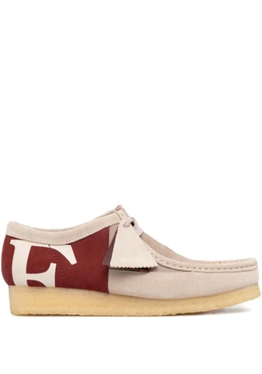 Clarks Originals x Franck Pellegrino Wallabee loafers - Red