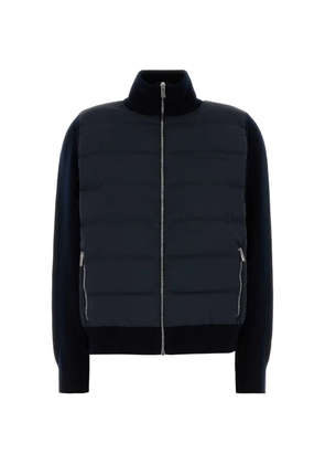 Miu Miu panelled padded cardigan - Blue