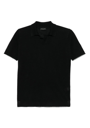 Roberto Collina linen T-shirt - Black