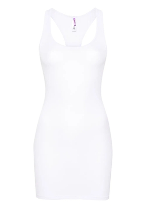 Maison Close La Femme Amazone ribbed minidress - White