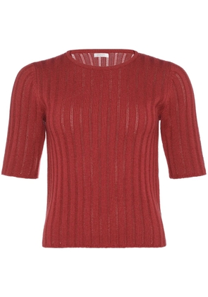 ERES Elegance knitted top - Brown