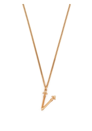 Emanuele Bicocchi statement-pendant polished-finish necklace - Gold