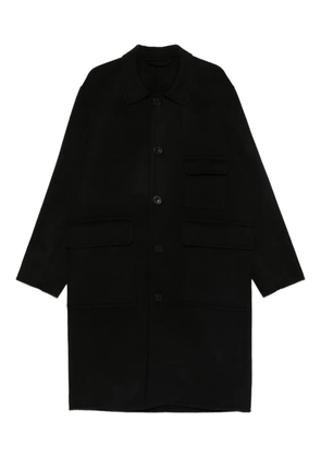 Études Studio single-breasted coat - Black