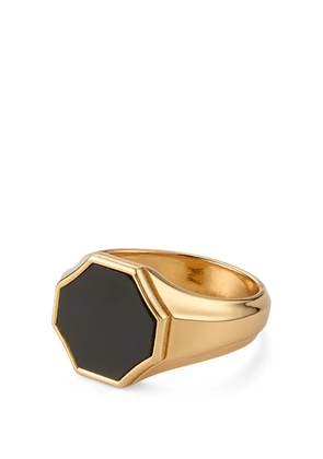 Emanuele Bicocchi Hex signet ring - Gold