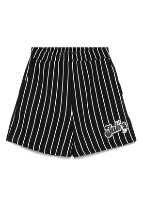 INBETWEENERS striped track shorts - Black